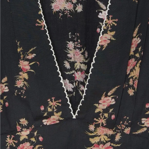 RESERVED Christy Dawn Brigitte Dress - Night Bouquet NWT - Picture 7 of 7